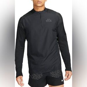 Nike Run Division Flash Element Long Sleeve Running Shirt Top Reflective - Large